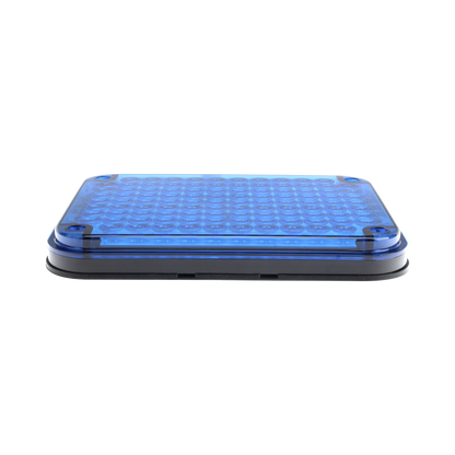 Luz de advertencia de 9x7", Color Azul, Ideal para Ambulancias