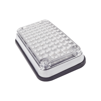 Luz de Advertencia de 6X4", Color Claro, Ideal para Ambulancias