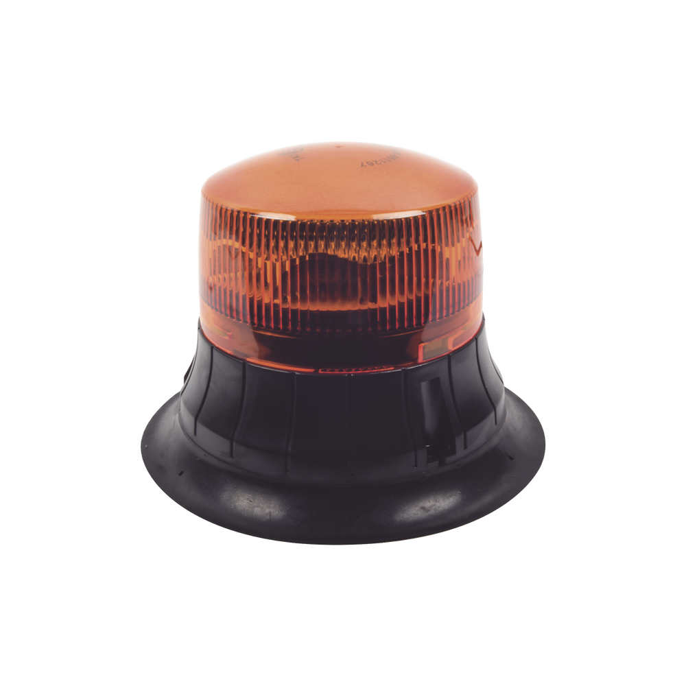 Burbuja LED giratoria de color ámbar, 9 LEDs, montaje magnético