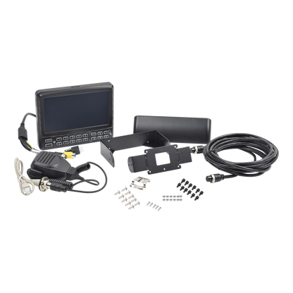 Panel de Control Dáctilar Multifuncional con Monitor de 7" / Soporta Audio de Dos Vías / Compatible con DVR´s Móviles XMR Epcom