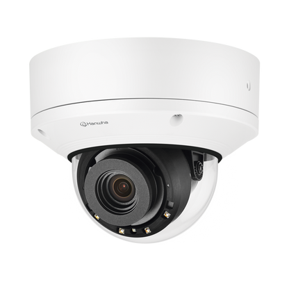 Cámara IP Tipo Domo Interior 6MP / Lente Motorizado 2.8 - 8.4mm / WDR 120db / IP66 / IK08 / H.265 & WiseStream