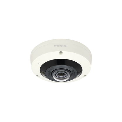 Fisheye 6 Megapixel / WDR 120dB / IR 15m / PTZ Digital 8X / Video Analíticos Avanzados / Proteccion para exterior IP66 / IK10 / Entrada y Salida de Audio y Alarma