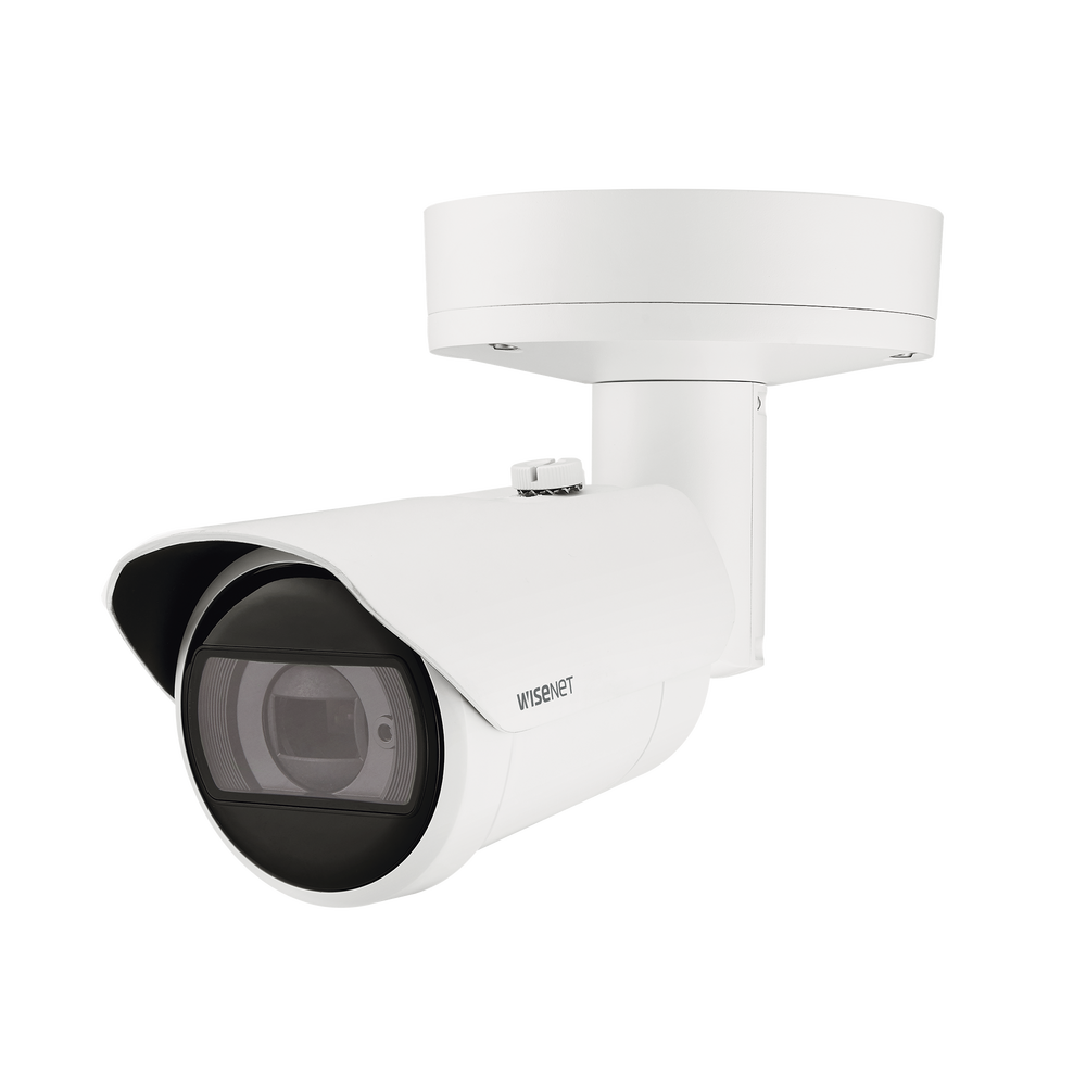 Camara Bala IP 4K con IA / Lente Motorizado 4.5 a 9.3mm / WDR 120dB / H.265 / RanuraSD / Protección IP67 IK10 NEMA4X / IR 40m