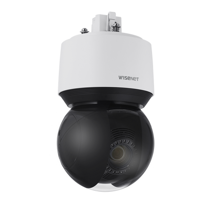 Cámara PTZ IP antivandálica 4K / IR 200m / 25x Zoom Óptico / IP66 / NEMA 4X / IK10 / Auto tracking / H.265 & WiseStream