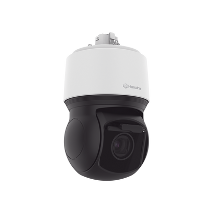 Cámara PTZ IP 2MP con inteligencia Artificial / antivandálica / 40x Zoom Óptico / IR 200m  / Exterior IP66 / IK10 / NEMA4X / Auto tracking / H.265 & WiseStream / Wiper incluido / NTCIP