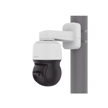 Cámara PTZ IP 2MP con inteligencia Artificial / antivandálica / 40x Zoom Óptico / IR 200m  / Exterior IP66 / IK10 / NEMA4X / Auto tracking / H.265 & WiseStream / Wiper incluido / NTCIP