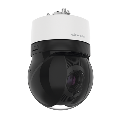 Domo IP PTZ 4MP Antivandálico / 31X Zoom Óptico / IR 300m / WDR 150DB / Auto Tracking / Video Analíticos / H.265 & WiseStream II