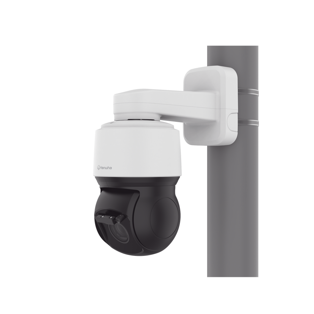 Cámara PTZ IP antivandálica 4K / 30x Zoom Óptico / IR 200m  / Exterior IP66 / NEMA4X / Auto tracking / H.265 & WiseStream / Wiper incluido