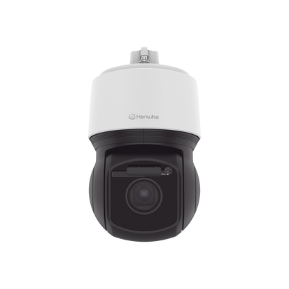Cámara PTZ IP antivandálica 4K / 30x Zoom Óptico / IR 200m  / Exterior IP66 / NEMA4X / Auto tracking / H.265 & WiseStream / Wiper incluido
