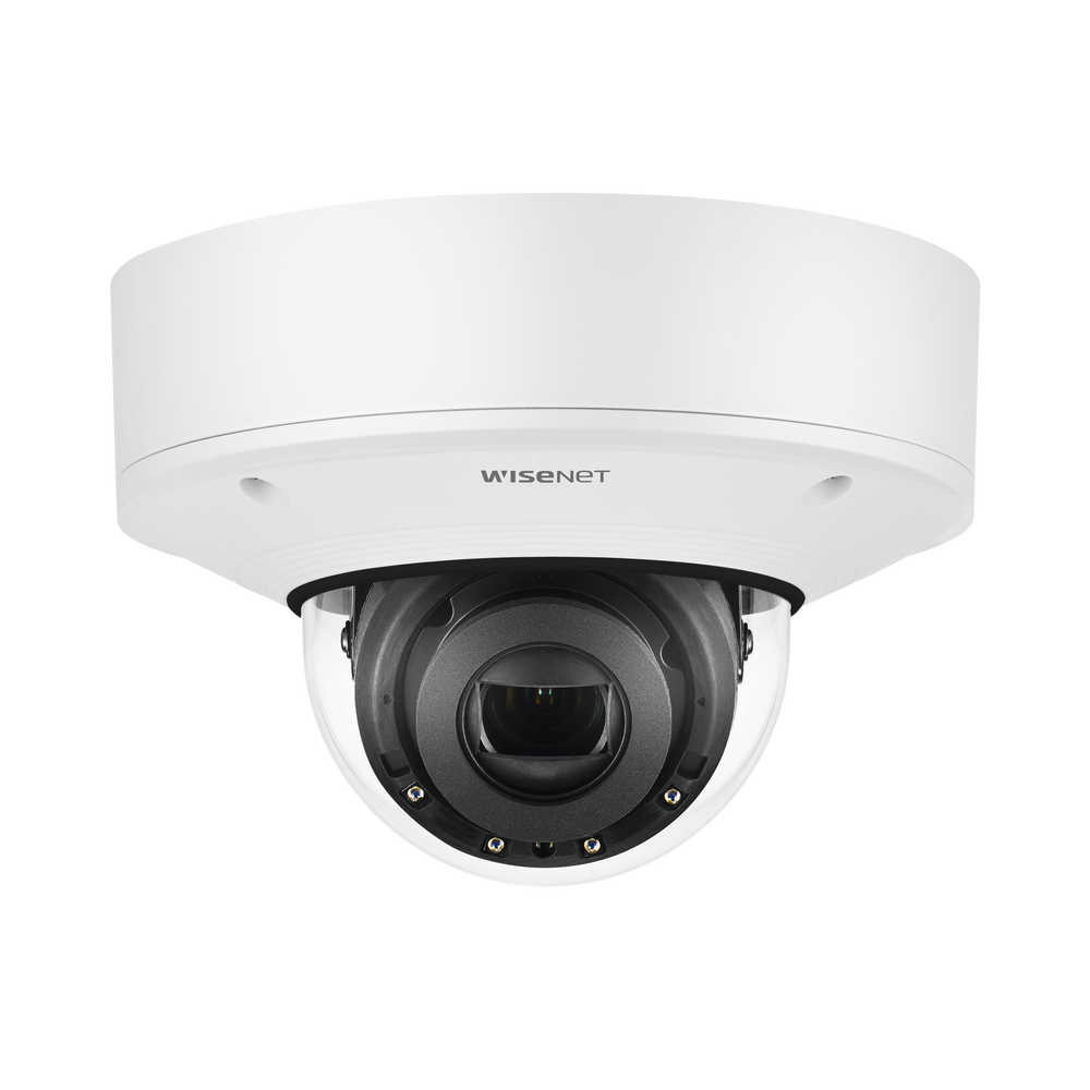 Cámara IP Domo Exterior Antivandálico 2MP / Lente Motorizado 2.8-12mm / Extensor POE / IR 50M / WDR 150db / H.265 & WiseStream II