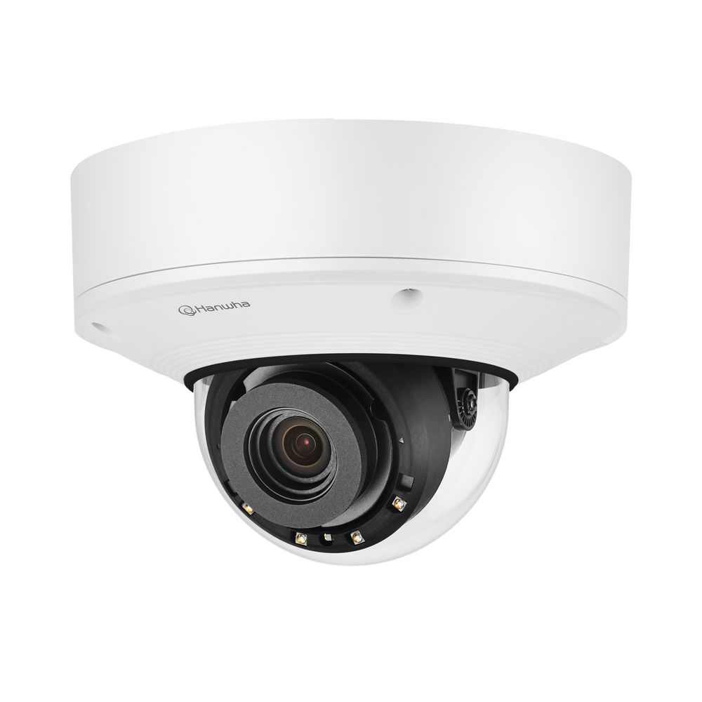 Cámara IP Domo Exterior Antivandálica 5MP / Extensor POE / Lente Motorizado 3.9-9.4mm / IR 50M / WDR 120db / H.265 & WiseStream