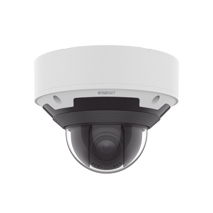 Cámara Domo 6MP con Inteligencia Artificial/ Lente Motorizado de 4.4 a 9.3mm/ WDR 120dB/ Ranura MicroSD hasta 1TB/ IP67/ IK10+/ NEMA4X/ IP6K9K