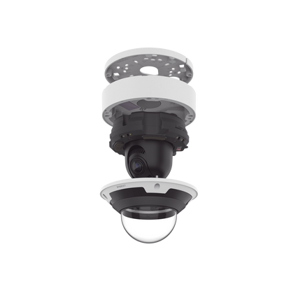 Cámara Domo 4K con Inteligencia artificial / Lente Motorizado de 4.4 a 9.3mm/ P-Iris/ WDR 120dB/ IP67/ IP6K9K/ IK10+/ NEMA4X/ MicroSD hasta 1TB/ ONVIF