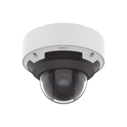 Cámara Domo 4K con Inteligencia artificial / Lente Motorizado de 4.4 a 9.3mm/ P-Iris/ WDR 120dB/ IP67/ IP6K9K/ IK10+/ NEMA4X/ MicroSD hasta 1TB/ ONVIF