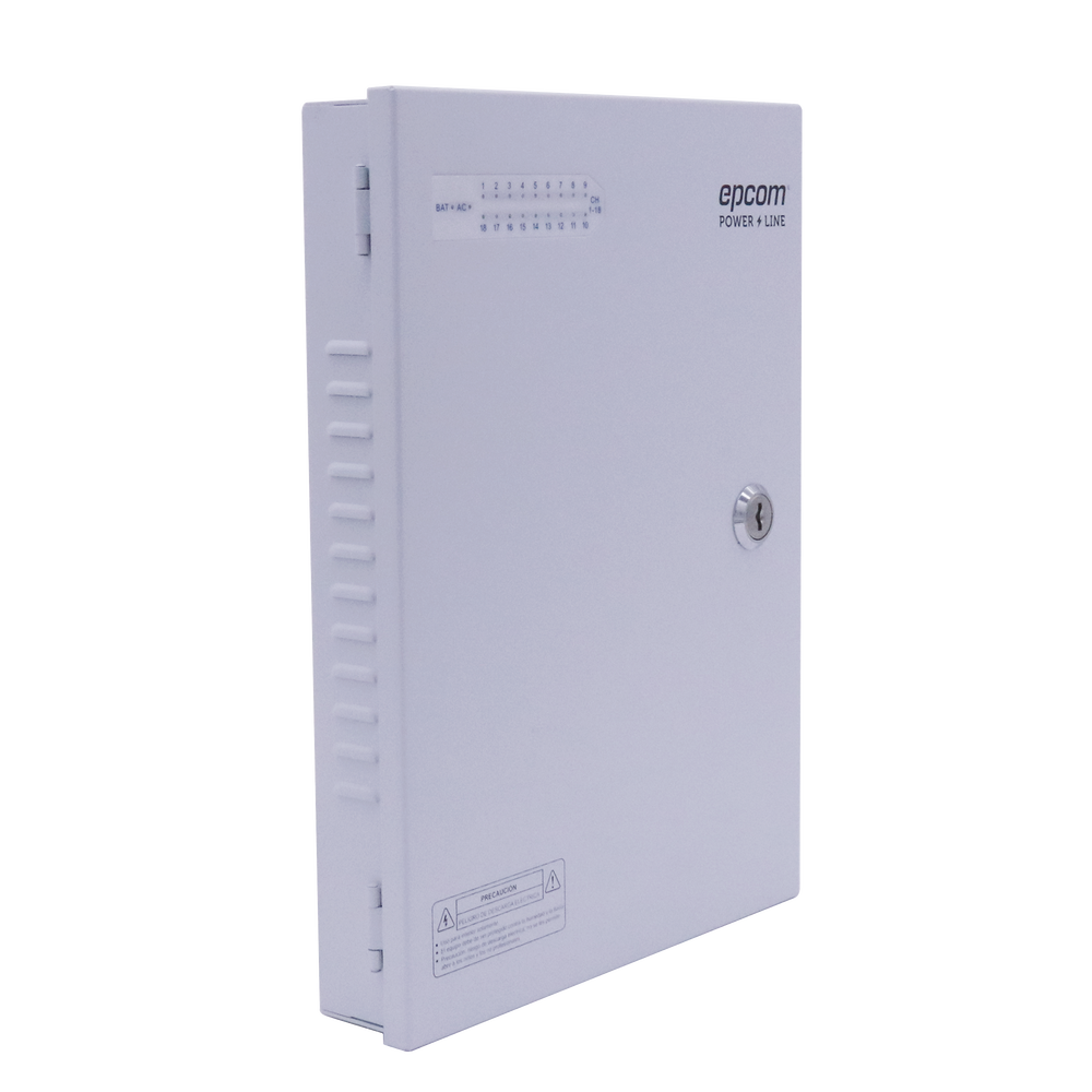 Fuente PREMIUM / 11-15 V / 18 canales / 20 A / Alta tecnología en seguridad / Doble ventilador / Hasta 1.8 Amperes por Salida / Filtro de ruido por canal / Diseño de alta gama.