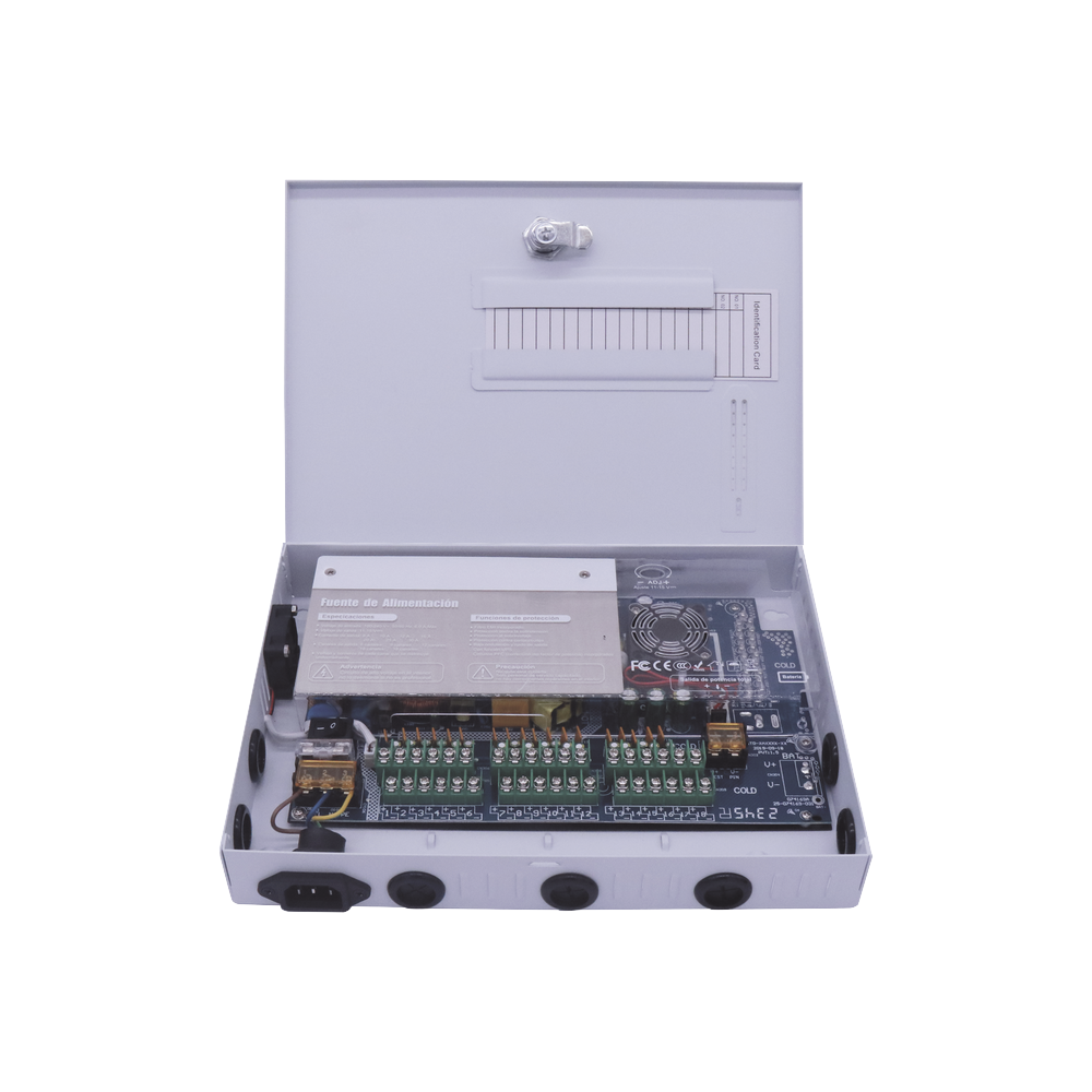 Fuente PREMIUM / 11-15 V / 18 canales / 30 A / Alta tecnología en seguridad / Doble ventilador / Hasta 1.85 Amperes por Salida / Filtro de Ruido por canal / Diseño de alta gama.