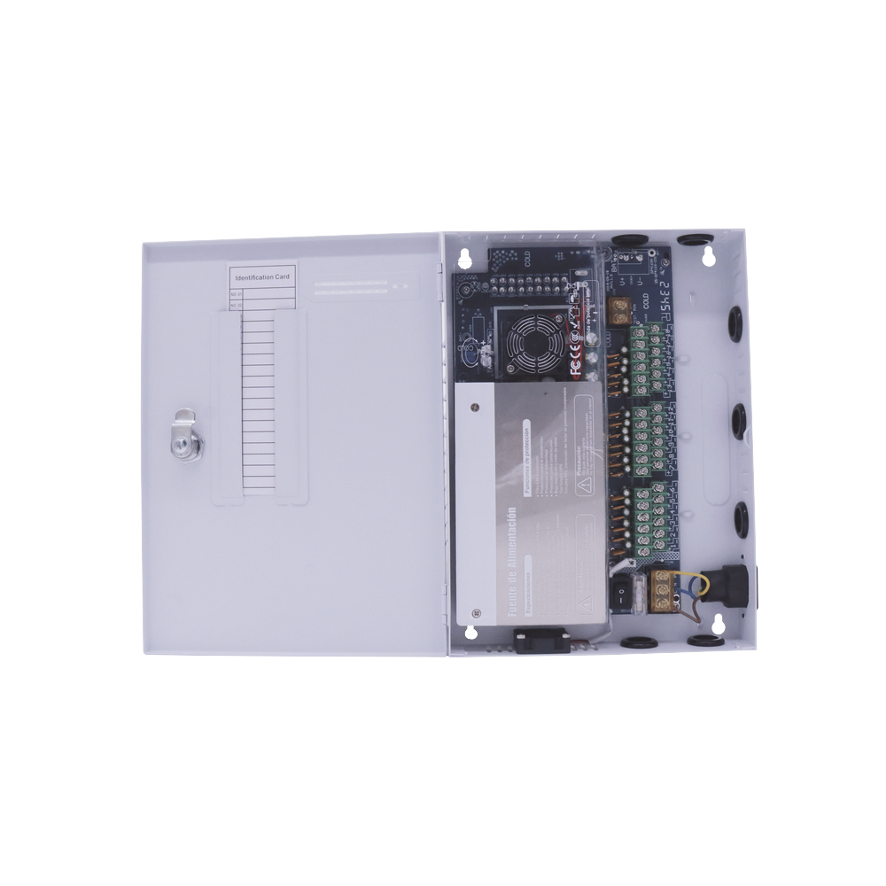 Fuente PREMIUM / 11-15 V / 18 canales / 30 A / Alta tecnología en seguridad / Doble ventilador / Hasta 1.85 Amperes por Salida / Filtro de Ruido por canal / Diseño de alta gama.
