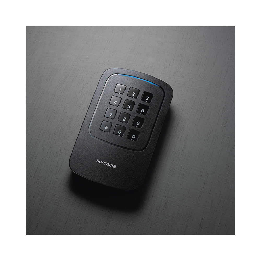 Lector Esclavo de Tarjetas con teclado de uso en exterior,  Multitecnolgia, NFC y Bluetooth