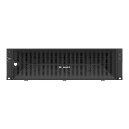NVR de 64 canales /  Hasta 32 MP / H.265 & Wisestream / Procesamiento 400 Mbps / 3 Puertos de Red / Raid 5-6 / 16 bahias para disco duro (no incluidos)