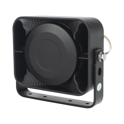 Bocina Compacta de Uso Rudo, 100 Watts de Potencia, Ideal para Vehículos de Encubierto, 8 Ohms de Impedancia