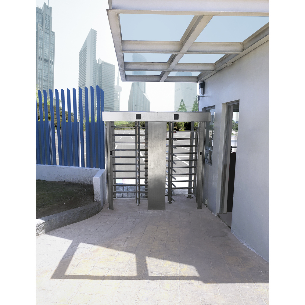 Torniquete Doble / Cuerpo Completo / Interior/Exterior / 100% Acero Inoxidable / Acabado de Lujo / Alto Tráfico