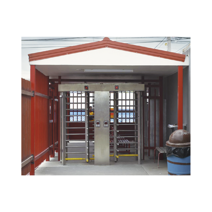 Torniquete Doble / Cuerpo Completo / Interior/Exterior / 100% Acero Inoxidable / Acabado de Lujo / Alto Tráfico