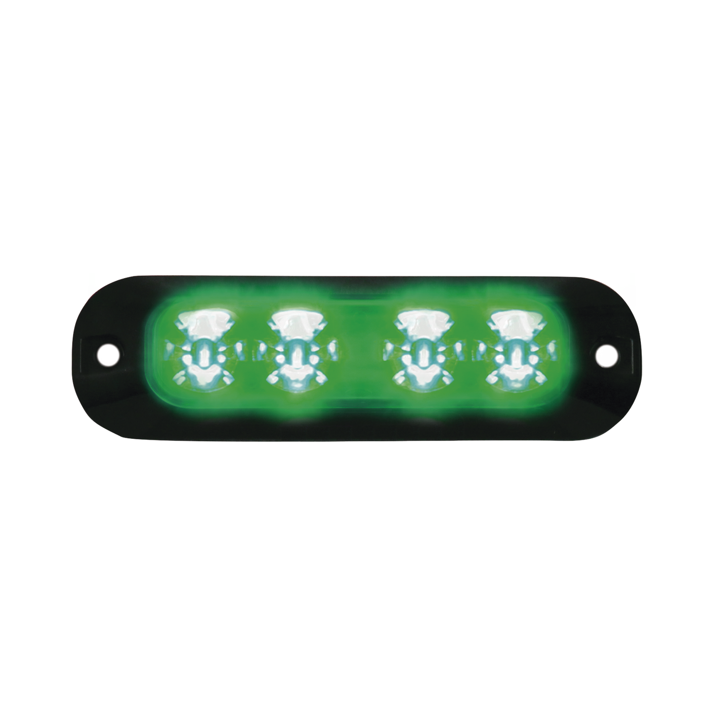 Luz Perimetral , 4 LEDs Ultra Brillantes, color Verde