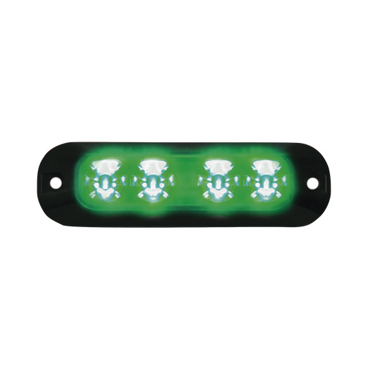 Luz Perimetral , 4 LEDs Ultra Brillantes, color Verde