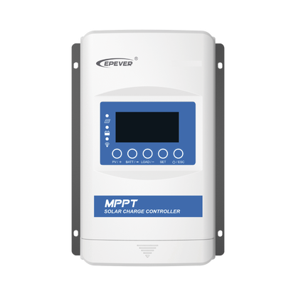 Controlador Solar MPPT 40A 12/24/36/48 V, Máximo Voltaje de Circuito Abierto Voc 150 Vcc, Configurable para Baterías de Litio