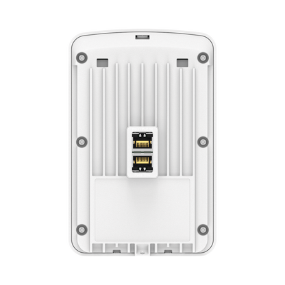 Punto de Acceso Empresarial Wi-Fi 6 / Con diseño para Pared /  3 Puertos Gigabit (1 con Salida PoE) / Doble banda en ( 2.4 y 5 GHz) / Hasta 2.5 Gbps / Gestión desde la Nube / Alimentación PoE af
