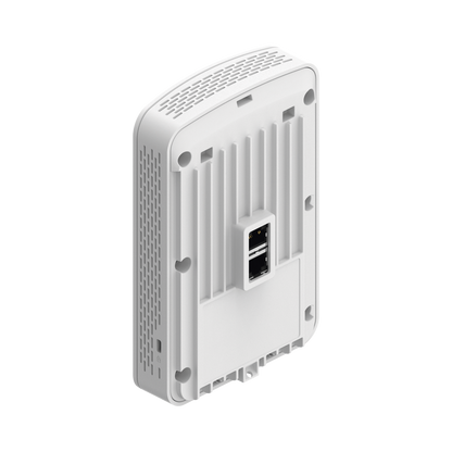 Punto de Acceso Empresarial Wi-Fi 6 / Con diseño para Pared /  3 Puertos Gigabit (1 con Salida PoE) / Doble banda en ( 2.4 y 5 GHz) / Hasta 2.5 Gbps / Gestión desde la Nube / Alimentación PoE af