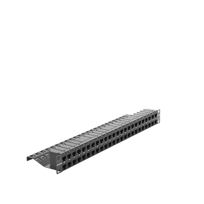 Patch Panel UTP Z-MAX de 48 Puertos, Precargado con Jacks Categor�a 6, Plano, 1UR