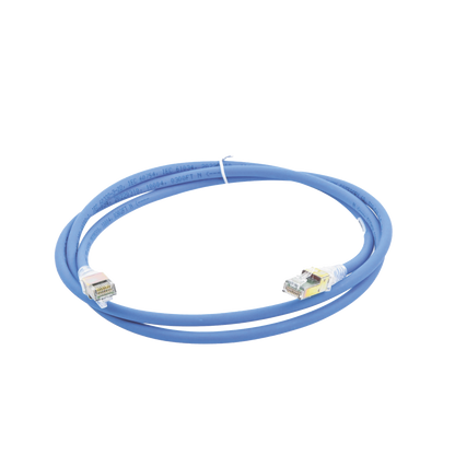 Patch Cord Z-MAX Cat6A UTP, CM, 1.52 Metros (5 Pies), Color Azul, Versión Bulk (Sin Empaque Individual)