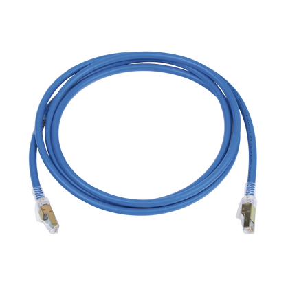 Patch Cord Z-MAX Cat6A UTP, CM/LS0H, 2.13 Metros (7 Pies), Color Azul