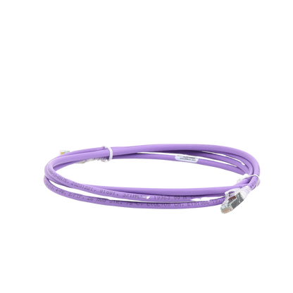 Patch Cord Z-MAX Cat6A S/FTP, CM/LS0H, 2.13 Metros (7 Pies), Color Violeta, Versión Bulk