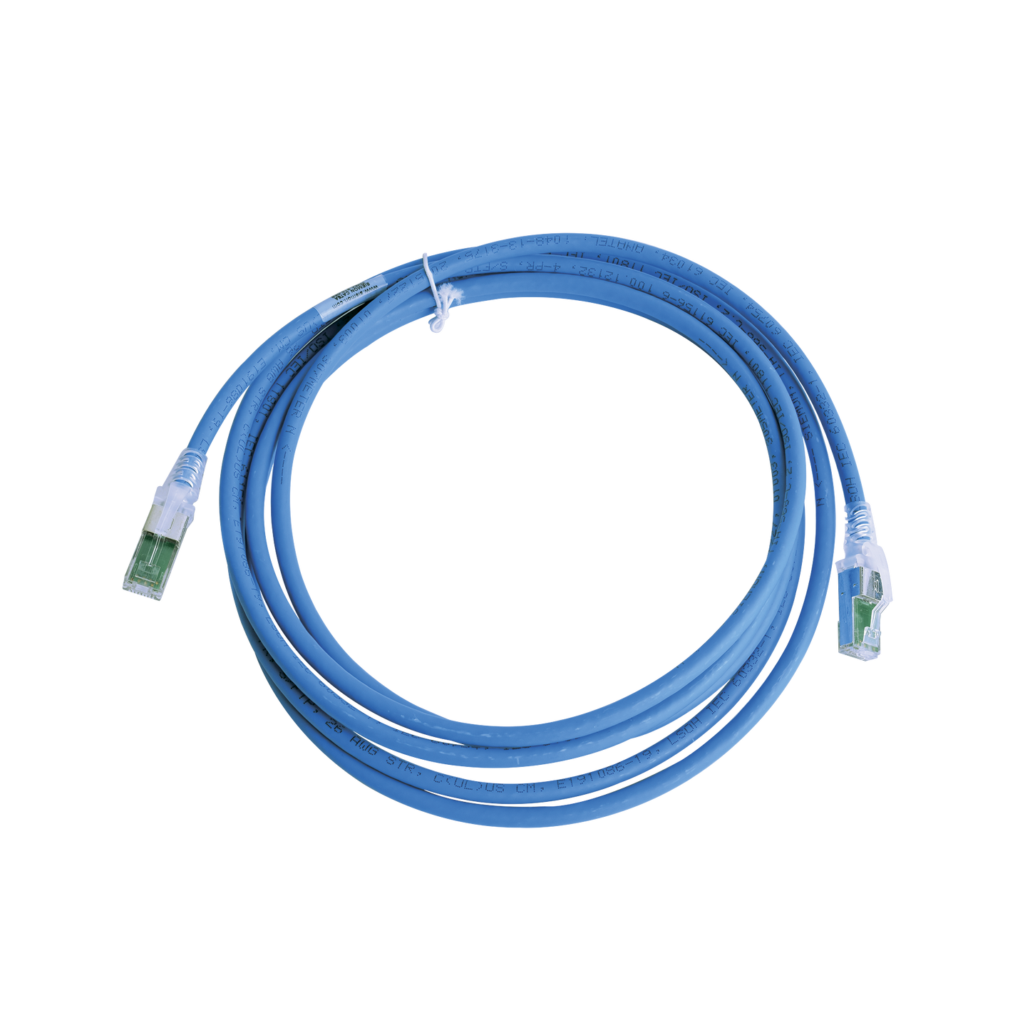 Patch Cord Z-MAX Cat6A S/FTP, CM/LS0H, 3.05 Metros (10 Pies), Color Azul