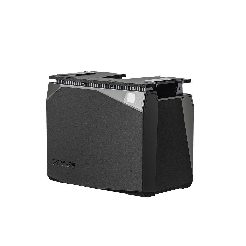 Batería ECOFLOW Compatible con Power Hub ZMM100HUB, Litio LiFePO4 5.120kWh 51.2 Vcd, Instalación Apilable