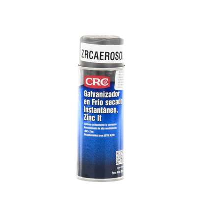 Compuesto Zinc en Aerosol  para Retoque de Piezas Galvanizadas por Inmersión en Caliente (386 gr.).