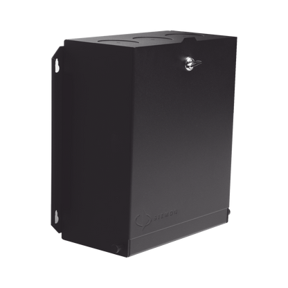 Caja de Zona (Punto de Consolidación), de 24 Puertos, Ideal para Soportar Cableado en una Gran Variedad de Áreas de Trabajo, Compatible con Conectores MAX, Z-MAX, o TERA, Color Negro