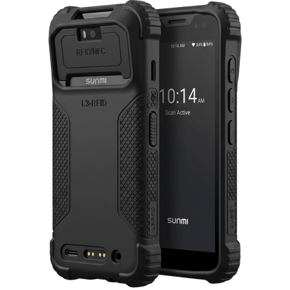 Funda Protectora / Silicona Reforzada / Protección 1.5 m (4.9 ft) / SUNMI L3-RFID / Acceso Total Botones y Puertos / Compatibilidad Correas