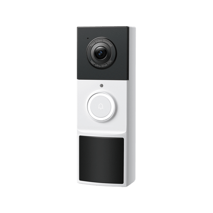 Videoportero Inalámbrico TP-Link Tapo D210 / Resolución 2K 3MP (2304 × 1296px) / Campo de Visión 160° DFOV / Batería 6400mAh Recargable / Detección IA Personas-Vehículos / Visión Nocturna Color /