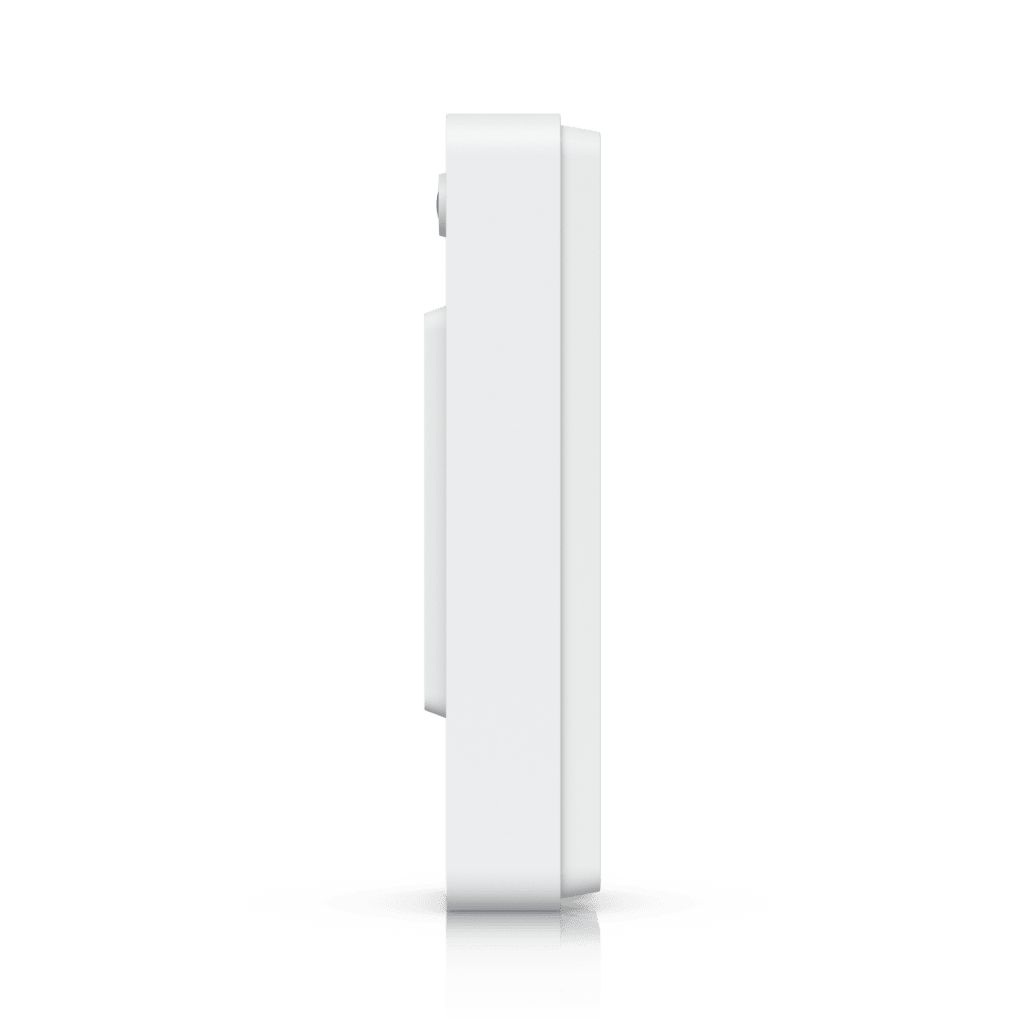 UVC Doorbell Lite – Videoportero Compacto 5 MP PoE con Visión Nocturna IR, Audio Bidireccional y Diseño Resistente al Clima, Color Blanco