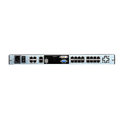 Consola KVM over IP | 16 Puertos | Dual Rail | 19” LCD | Dual NIC | Cat5 | Acceso Remoto