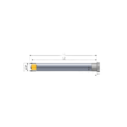 Motor inalámbrico RTS alimentación 110V para persianas, ventana de 3 mts ancho y alto 4 máximo
