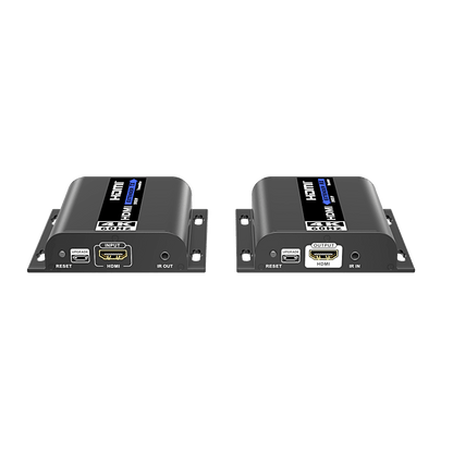 Kit Extensor HDMI | AV sobre IP | 4K@60Hz | 120 m | HDMI 2.0 | HDCP 2.2 | 18 Gbps | Conexión 1:1 , 1:N, N:1 , N:N | IR Bidireccional | Compatible con App iMMS