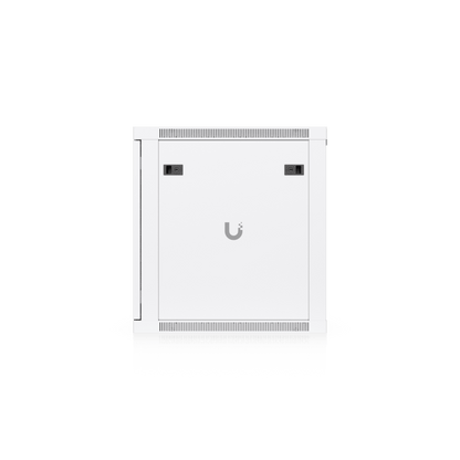 UACC Rack Cabinet 12U (598 x 600 mm) - Gabinete Cerrado para Montaje en Pared con Puerta Frontal Perforada, Totalmente Ensamblado con Ventiladores Integrados y Paneles Removibles