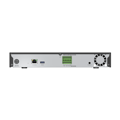 Caja de analiticos de inteligencia artificial 8 canales para camaras Hanwha, Deteccion de personas y vehiculos, conteo de personas y vehiculos, analiticos de intrusion