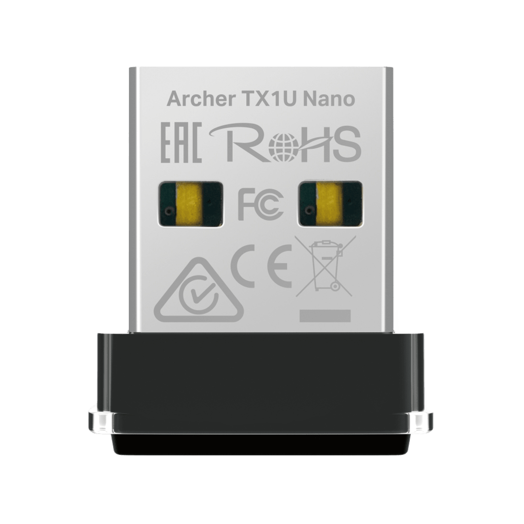 Adaptador USB Inalámbrico AX300 / Wi-Fi 6 2.4 GHz / 287 Mbps / Nano Size / OFDMA y MU-MIMO / Driver Pre-cargado / WPA2-PSK