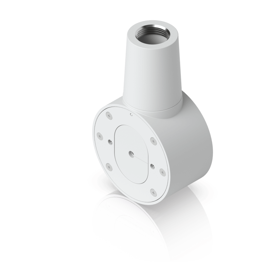 Camera Compact Junction Box – Caja de Conexiones Antimanipulación para Cámaras Compactas Dome y Turret Color Blanco