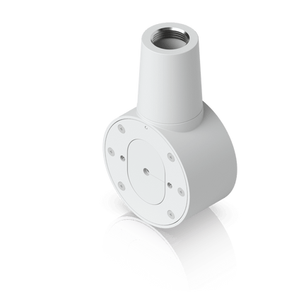 Camera Compact Junction Box – Caja de Conexiones Antimanipulación para Cámaras Compactas Dome y Turret Color Blanco